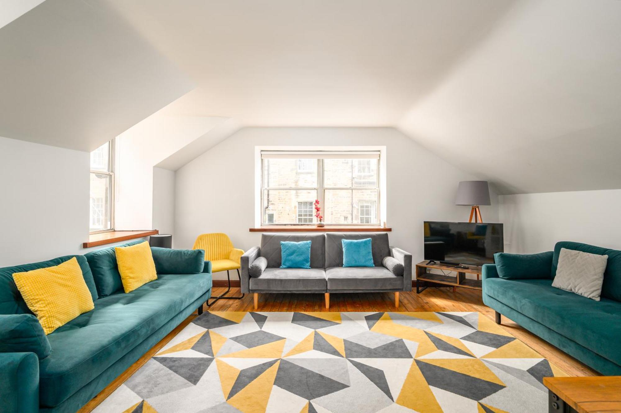Bright - Central - Sleeps 10 Edinburg Exteriör bild