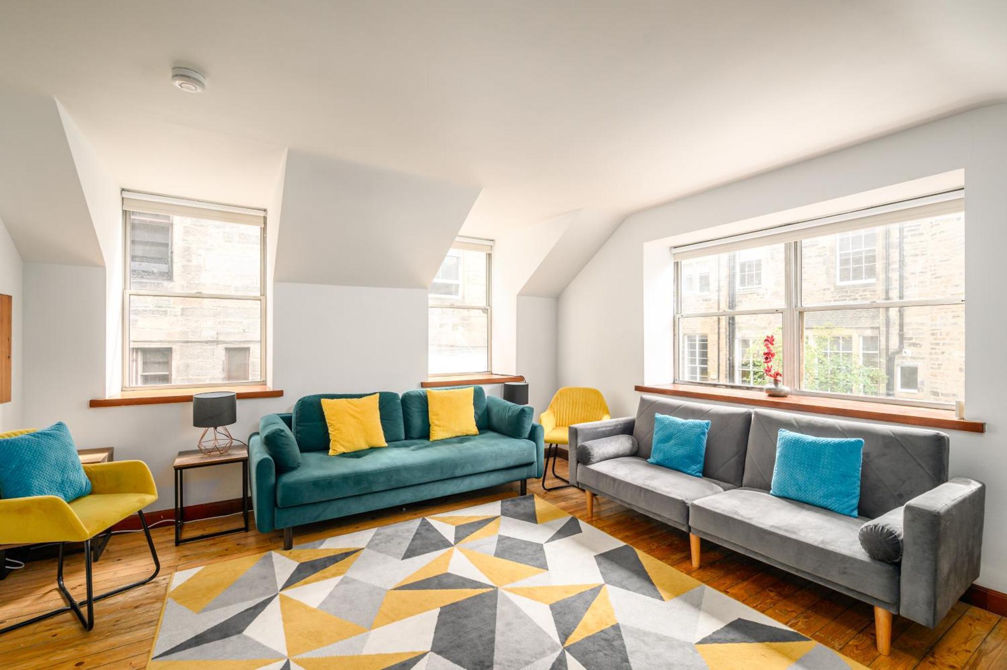 Bright - Central - Sleeps 10 Edinburg Exteriör bild